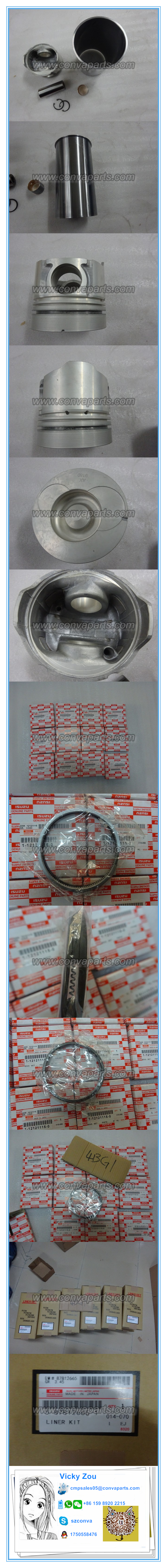 4BG1 5-87812665-1 Liner kit